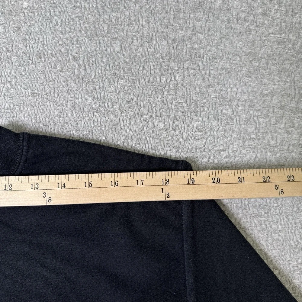 Gildan‎ Volleyball Sweatshirt Youth XL Black Graphic Crewneck Kids Pullover